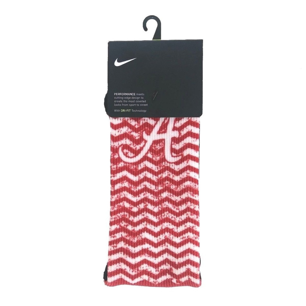 NIKE University Alabama Crimson Tide Dri-Fit Socks